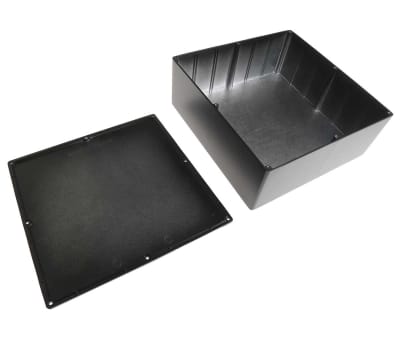 Product image for Black Aluminium Box 250x250x101mm