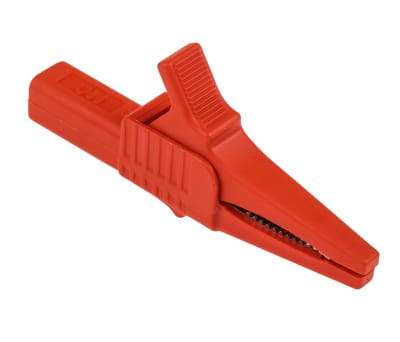 Product image for Staubli Crocodile Clip, 32A, Black, Red
