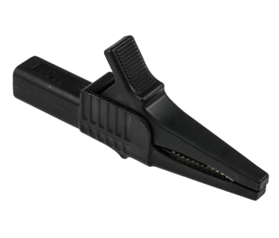 Product image for Staubli Crocodile Clip, 32A, Black, Red