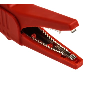 Product image for Staubli Crocodile Clip, 32A, Black, Red