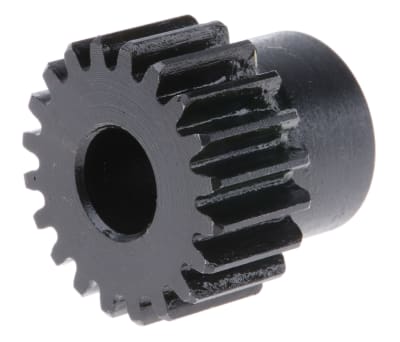 Product image for Gear, spur, steel, 1.0 module, 20 teeth