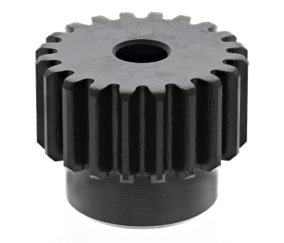 Product image for Gear, spur, steel, 1.5 module, 20 teeth