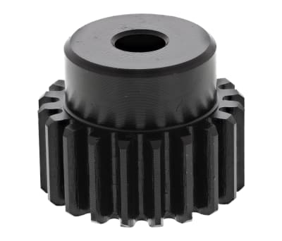 Product image for Gear, spur, steel, 1.5 module, 20 teeth