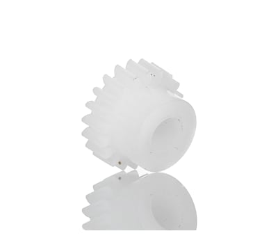 Product image for Delrin spur gear - 0.5 module 20 teeth