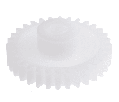 Product image for Delrin spur gear - 0.5 module 36 teeth