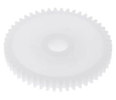 Product image for Delrin spur gear - 0.5 module 50 teeth