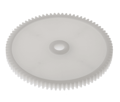 Product image for Delrin spur gear - 1.0 module 80 teeth