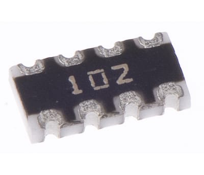 Product image for 4-array concave 0603 LF resistor,1K