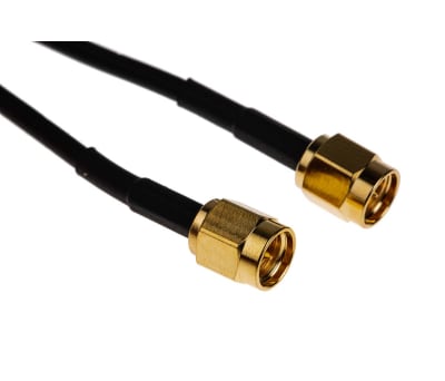 Product image for SMA STRGHT PLUG-PLUG RG174 RF CABLE 0.3M