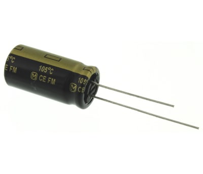 Product image for Al Electrolytic Cap 105C 16V 2200uF