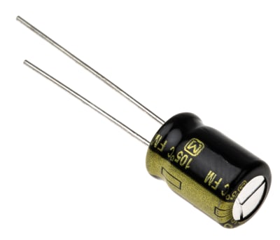 Product image for Al Electrolytic Cap 105C 50V 100uF