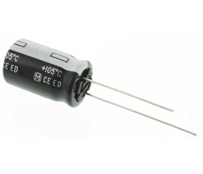 Product image for Al electrolytic cap ED type A,15uF, 400V