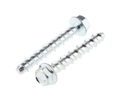 Product image for Steel zinc&clear screwbolt 8x50mm