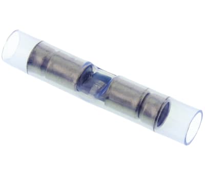 Product image for BUTT SPLICE, PIDG, BLUE, 16-14 AWG