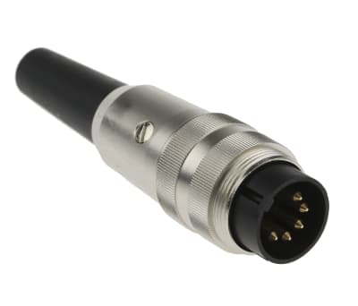 Product image for DIN,CABLE,PLUG,5WAY,STRAIGHT,SV50