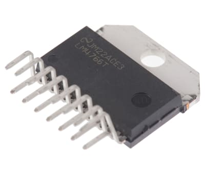 Product image for DUAL AUDIO POWER AMPLIFIER,LM4766T 40W