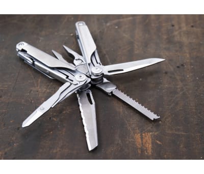 Product image for Leatherman Surge Multitool, Stainless Steel, 115mm Closed Length, 335.0g