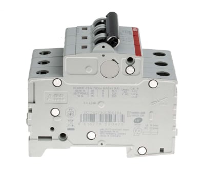 Product image for S200 MCB 25A 3 Pole Type C 10kA