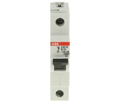 Product image for S200 MCB 10A 1 Pole Type B 10kA