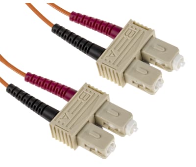 Product image for SC-SC patchlead OM2 Duplex Orange 5m