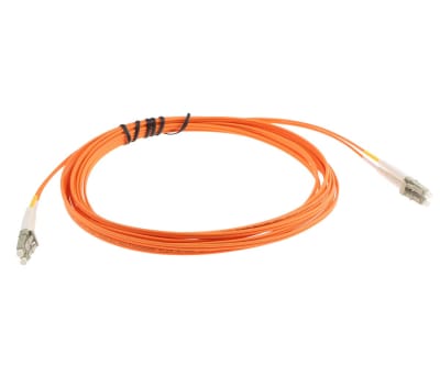 Product image for LC-LC patchlead OM1 Duplex Orange 5m