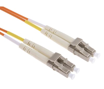 Product image for LC-LC patchlead OM1 Duplex Orange 2m