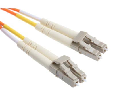 Product image for LC-LC patchlead OM1 Duplex Orange 10m