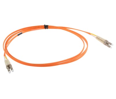 Product image for LC-LC patchlead OM2 Duplex Orange 2m