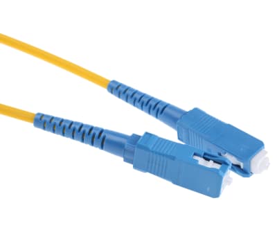 Product image for SC-SC PATCHLEAD OS1 SIMPLEX YELLOW 2M