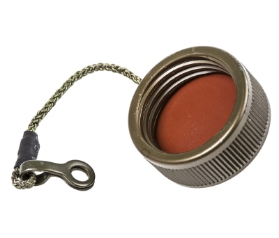 Product image for DUST CAP,SQ. FLNG USB,OLIVE DRAB CADMIUM