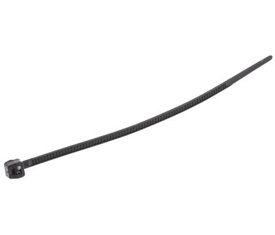 Product image for Black Cable Tie, 100x2.5mm