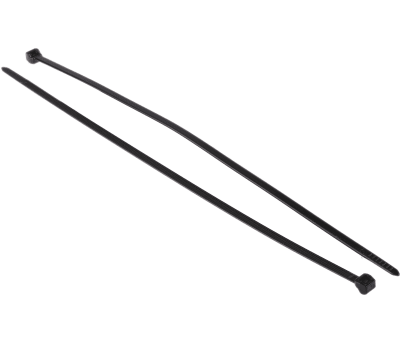 Product image for Black Cable Tie, 245x4.6mm