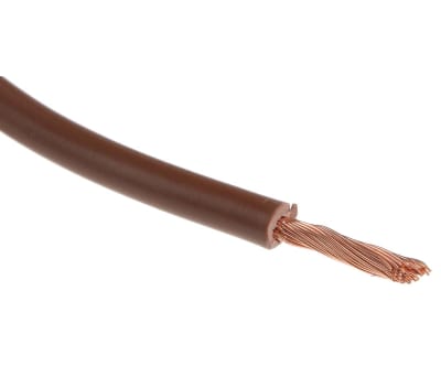 Product image for 2491X brown equipment wire,2.5sq.mm 100m