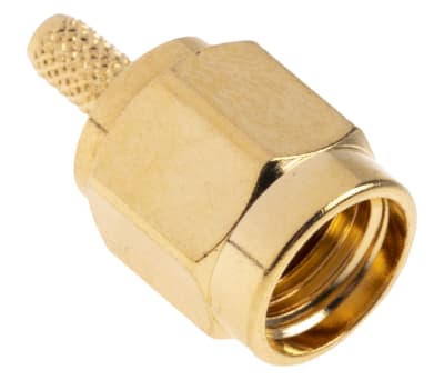 Product image for crimp SMA straight plug-RG174 B cable