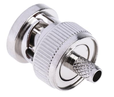 Product image for RS PRO 75Ω Straight Cable Mount, BNC Connector , Plug, Mini RG59