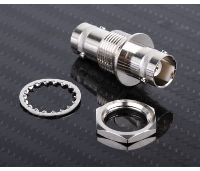 Product image for STD THROUGH HOLE BULKHEAD SOCKET,50OHM