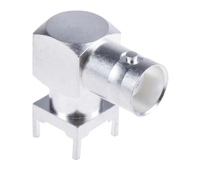 Product image for SilverPt BNC 90 deg PCB mount socket