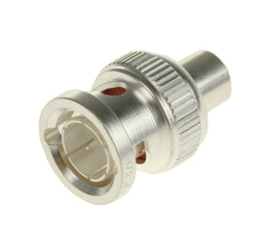 Product image for BNC plug termination,75ohm 0.5GHz/0.5W