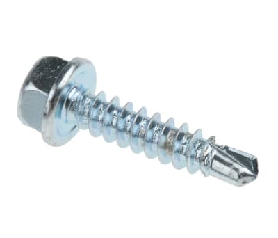 Product image for HEX S/DRILL SCRW 4.2X19MM