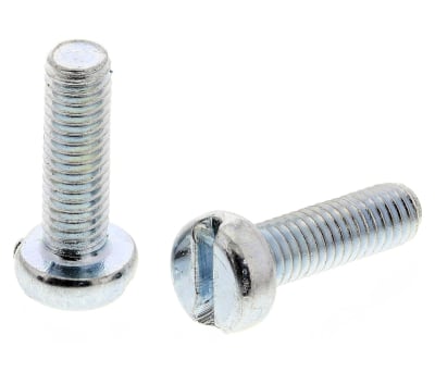 Product image for Slotted cheesehead steel screw M3x10mm