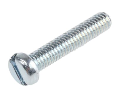 Product image for Slotted cheesehead steel screw M4x20mm