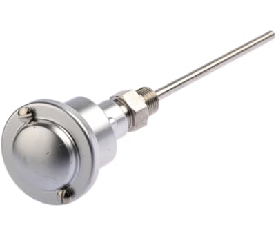 Product image for RS PRO Type PT 100 Thermocouple 150mm Length, 8mm Diameter, -50°C → +250°C