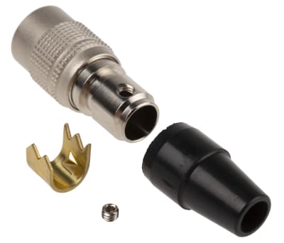 Product image for CONNECTOR, PLUG, MALE, CIRCULAR, 4POLE