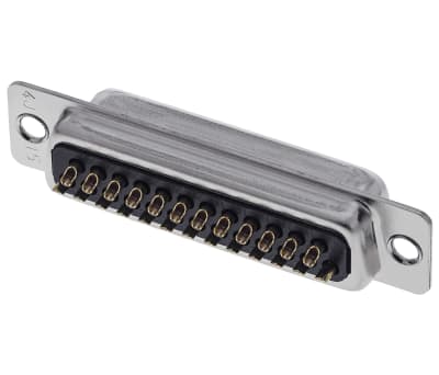 Product image for CONNECTOR, D-SUB, SOCKET, 25POLE