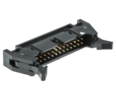 Product image for CONNECTOR, RIBBON CABLE MOUNT, STRAIGHT,