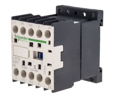 Product image for 2NO+2NC Contactor,20A,230Vac,Screw Clamp