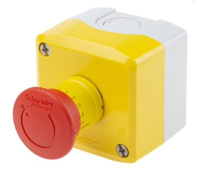 Product image for EMERGENCY STOP STATION 1NO/2NC TURN REL