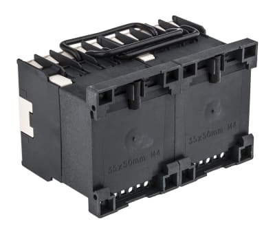 Product image for 3 pole Rev contactor,4kW,9A,24Vdc,1NC