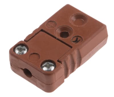 Product image for MinI inline socket HI temp plastic typeK