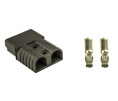 Product image for GREY TWO POLE 120A CONNECTOR